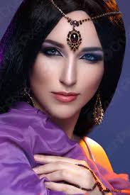 beautiful with arabic makeup