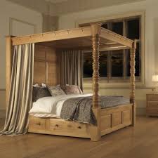 luxury solid wood four poster beds
