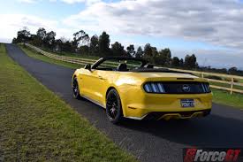 2016 ford mustang gt convertible review