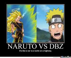 In this naruto vs dragon ball crossover meme extraordinaire, both shows get off lightly. Naruto Vs Memes