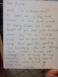 A Doctor Wrote A Thank You Note For Her Former Boss