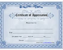 Free Certification Free Printable Award Certificate Templates