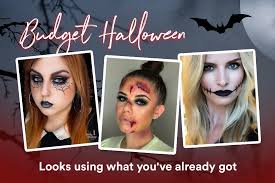 budget halloween looks using what you