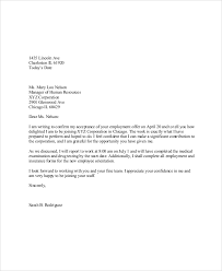 Job Acceptance  Acceptance Of Job Offer Thank You Letter Template     The Letter Sample email job offer acceptance unqualified job offer acceptance sample letter    png