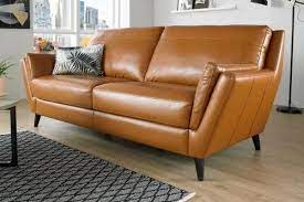 2 seater leather sofa set