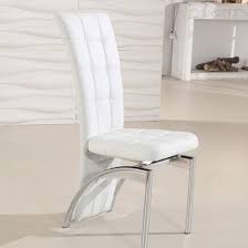 Giving your dining room a much needed update doesn't necessarily require a complete overhaul of your decor. Ravenna White Faux Leather Dining Room Chair Furniture In Fashion