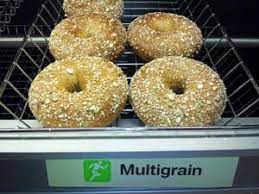 dunkin donuts multigrain bagel photo