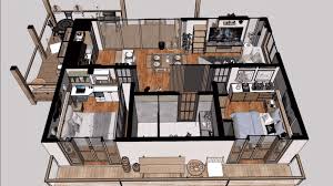 Tiny House Design With Floor Plan 6 5m