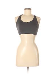 Details About Danskin Now Women Gray Sports Bra M