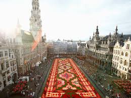 giant flower carpet to take over