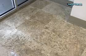 remove rust stains from travertine