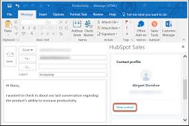 Save documents, spreadsheets, and presentations online, in onedrive. Use Contact Profiles With The Hubspot Sales Office 365 Add In And Outlook Desktop Add In
