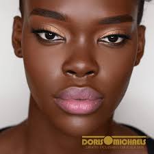black makeup doris michaels