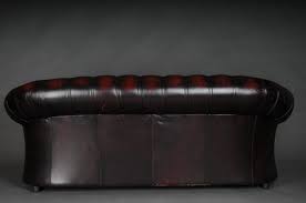 English 3 Seater Chesterfield Sofa In