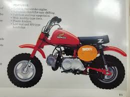 honda z50r 1983 decals kit complete