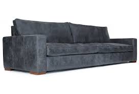 Rustic Leather Large 4 Seater Sofa
