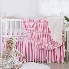 Baby Nursery Bedding Girls Pink Crib