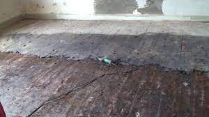 restoring the 100 year old flooring in