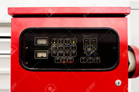 A fire alarm control panel (facp), or fire alarm control unit (facu), is the controlling component of a fire alarm system. Close Up Of Fire Alarm Control Panel Stock Photo Picture And Royalty Free Image Image 122377694
