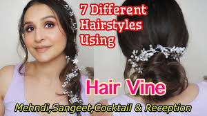 a hair vine 7 diffe hairstyles