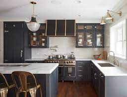 Shop kitchen cabinets and save! 6 Hardware Styles To Pair With Deep Blue Shaker Cabinets