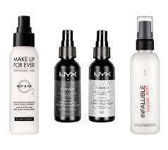 6 must have makeup setting sprays to