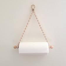 Hanging Paper Towel Holder Wall Mounted