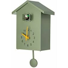 Modern Cuckoo Quartz Wall Clock Bird