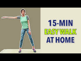 15 minute walking exercises for