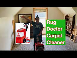 clean carpet with a rug doctor al