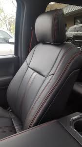 Katzkin Leather Seats Carbon Trim Red