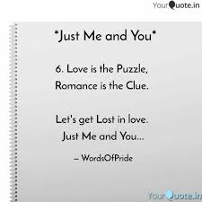 Discover and share puzzle piece quotes about love. 6 Love Is The Puzzle R Quotes Writings By Words Of Pride Yourquote