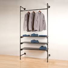 Industrial Pipe Wall Mount Clothing