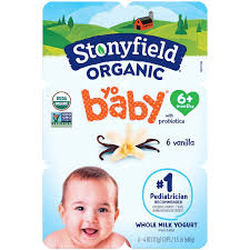 stonyfield organic yobaby yogurt