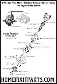 pfister 08 series faucet repair parts