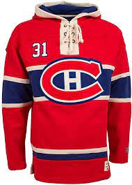 Carey price # pos sh ht wt born birthplace; Oth Montreal Canadiens Carey Price Lacer Jersey Hoodie Nhl Sweatshirt L Amazon De Bekleidung