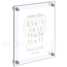 1 2 Thick Clear Acrylic Block Frame