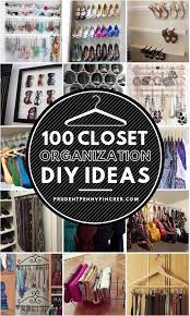 100 best diy closet organization ideas