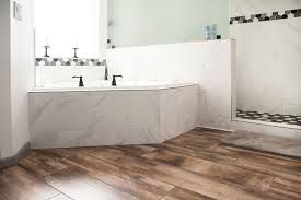 Laminate flooring can be installed over vinyl as long as: Best Bathroom Flooring Options Flooring Inc