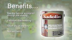 sadolin polyurethane extra durable