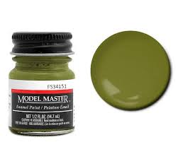 Model Master American Fs Enamel Paints Interior Green 1715