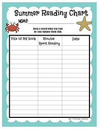 Summer Reading Chart For Summer Reading We Love This Idea