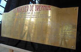 The shield was not named, as it is often believed, after the famous gallic warrior brennus but rather artist charles brennus. Bouclier De Brennus A Clichy Ot Clichy