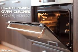 Clean An Oven Natural Oven Cleaner