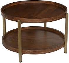26 coffee table easy assembly rustic natural end table. Classic Home Baxter Brown 30 Round Coffee Table 51010911 Bob Mills Furniture Tx Ok
