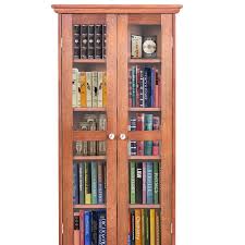 44 5 Wood Media Storage Cabinet Cd