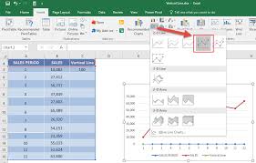 Add An Interactive Vertical Column In Your Excel Line Chart