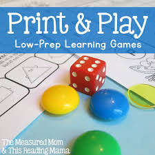 low prep learning games