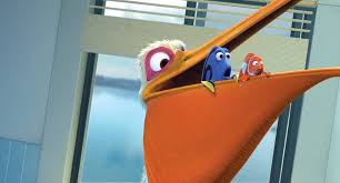 Willem dafoe as gill, geoffrey rush as nigel; Finding Nemo Fun Fact Actor Geoffrey Rush Literally Held His Tongue While Recording Some Of His Lines So That His Character Nigel Would Sound Like He Had Marlin And Dory In