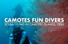 beautiful scuba diving in camotes